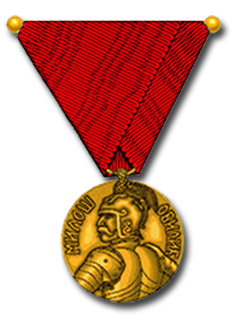 Médaille de Milosh Obilich (Serbie)